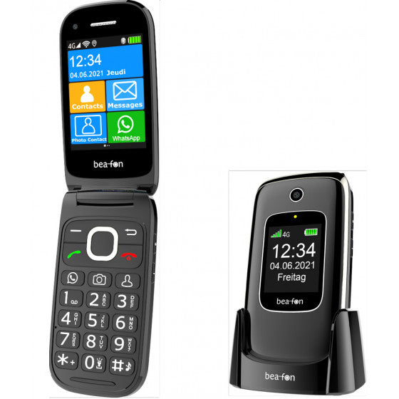Téléphones à clapet tactile SL880 Touch 4G – Téléphones Sénior