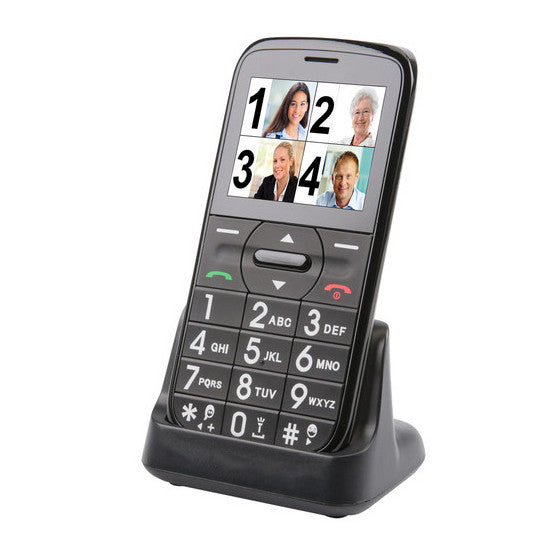 EasyPhone - Téléphone portable senior H-2 - Version 2023