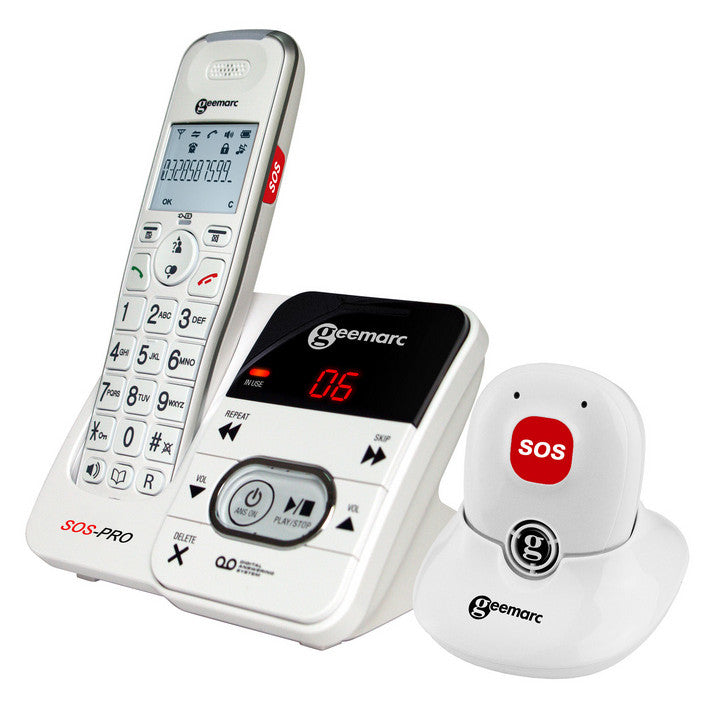 Geemarc - Téléphone Senior AMPLIDECT 295 SOS PRO