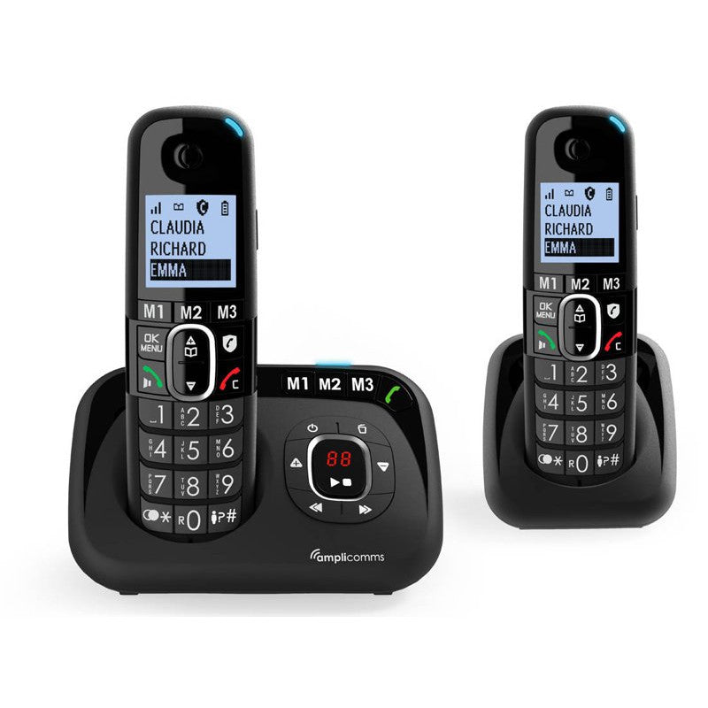 Amplicomms - Téléphone Amplifié BigTel 1582 DUO  Nouveauté 2022